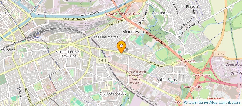 localisation de l'entreprise MADAME MIREILLE LE BUAN à MONDEVILLE