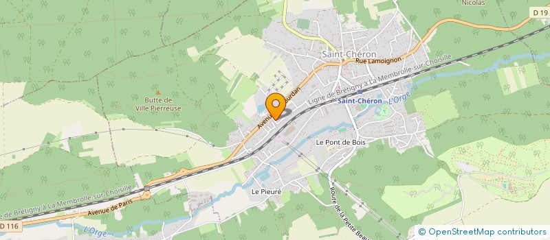 localisation de l'entreprise MADAME MIREILLE LEBIHAN à SAINT-CHERON