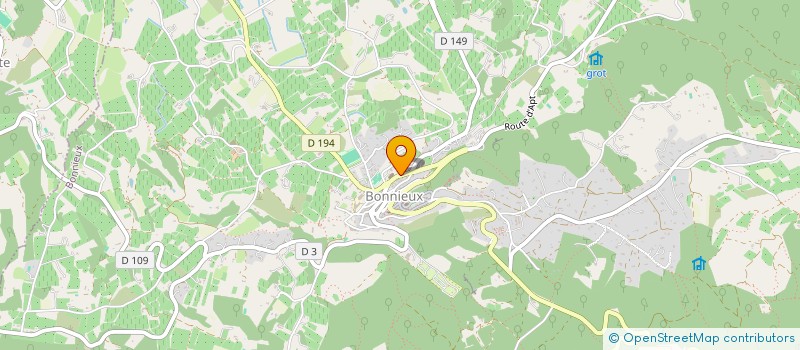 localisation de l'entreprise MADAME MIREILLE LEJEUNE à COINCES