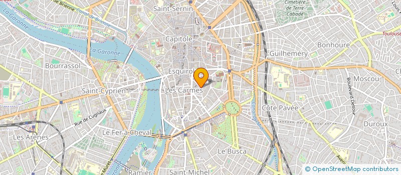 localisation de l'entreprise MADAME MIREILLE LETENEUR à TOULOUSE