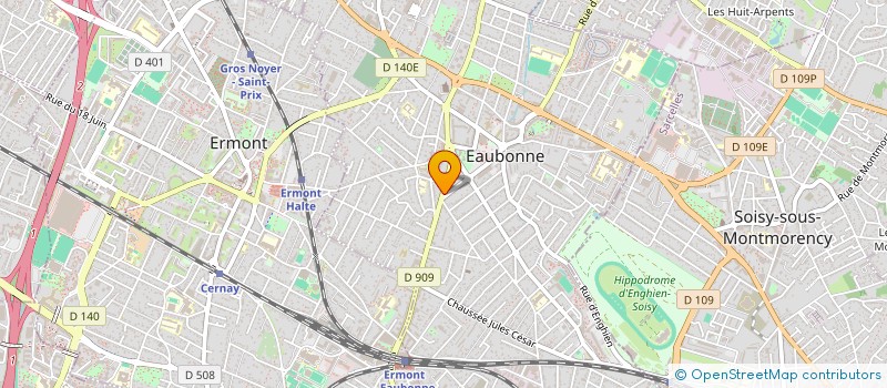 localisation de l'entreprise MADAME MIREILLE LHOTE à EAUBONNE