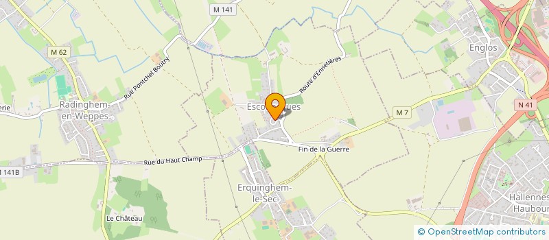 localisation de l'entreprise MADAME MIREILLE LIGNENTI à ESCOBECQUES