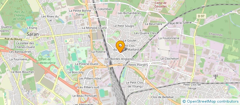 localisation de l'entreprise MADAME MIREILLE LOISEAU à SARAN