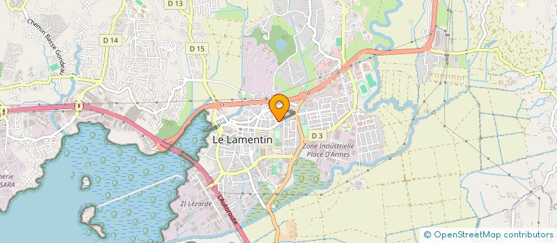 localisation de l'entreprise MADAME MIREILLE LOREDON à LE LAMENTIN