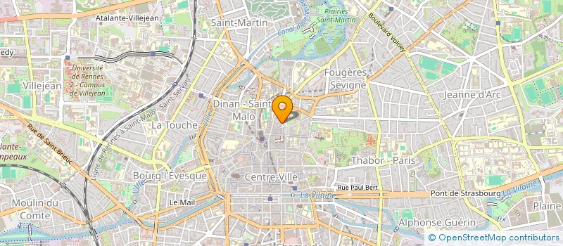 localisation de l'entreprise MADAME MIREILLE LOTELIER à RENNES