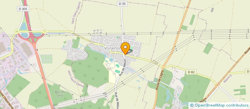 localisation de l'entreprise MADAME MIREILLE LOUISE  VOISENON