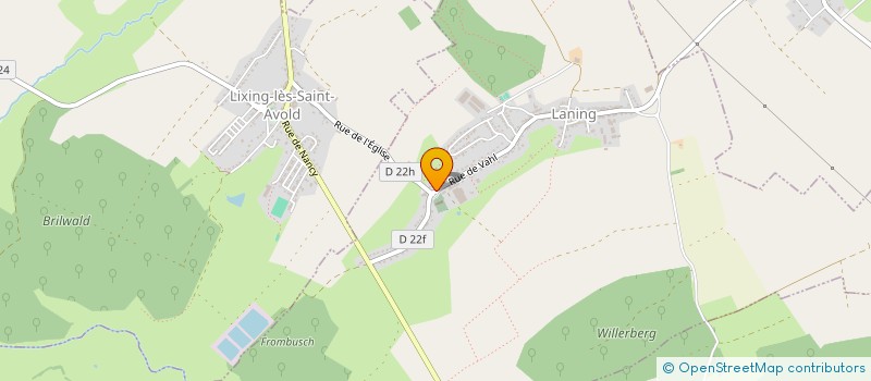 localisation de l'entreprise MADAME MIREILLE MAGRAS  LANING