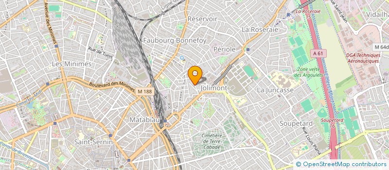 localisation de l'entreprise MADAME MIREILLE MALDES à TOULOUSE