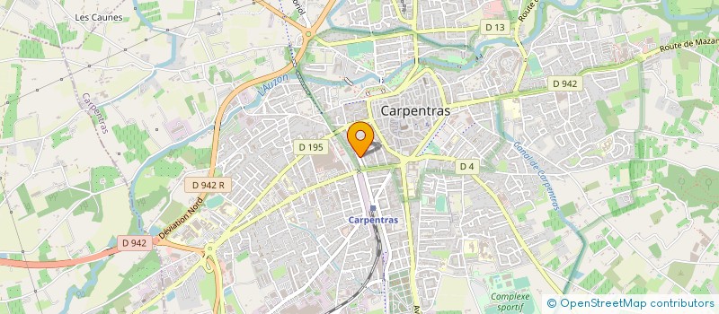 localisation de l'entreprise MADAME MIREILLE MAURON à CARPENTRAS