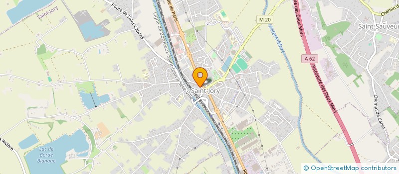 localisation de l'entreprise MADAME MIREILLE MAYNADIER  SAINT-JORY