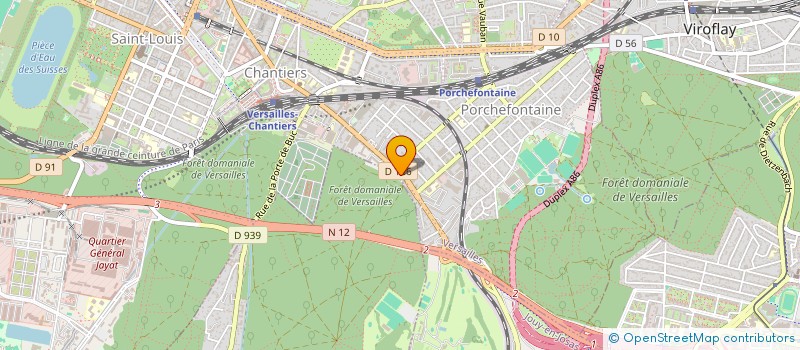 localisation de l'entreprise MADAME MIREILLE MAZLOUM  VERSAILLES