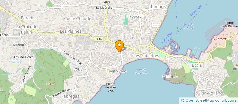 localisation de l'entreprise MADAME MIREILLE MELCHIOR à LA SEYNE-SUR-MER