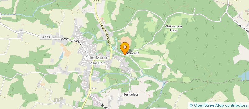 localisation de l'entreprise MADAME MIREILLE MERCADIER  SAINT-MARTIN-DE-SEIGNANX