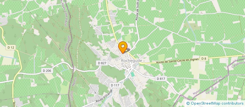 localisation de l'entreprise MADAME MIREILLE MERCIER  ROCHEGUDE