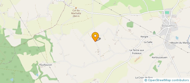 localisation de l'entreprise MADAME MIREILLE MERCIER  BOQUEHO