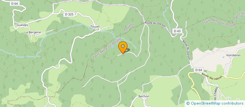 localisation de l'entreprise MADAME MIREILLE MERTINS  SAINT-REMY-SUR-DUROLLE