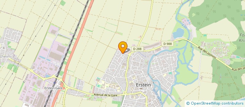 localisation de l'entreprise MADAME MIREILLE MEYER  ERSTEIN