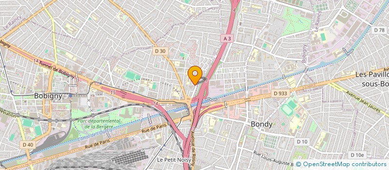 localisation de l'entreprise MADAME MIREILLE MIHAMI à BOBIGNY