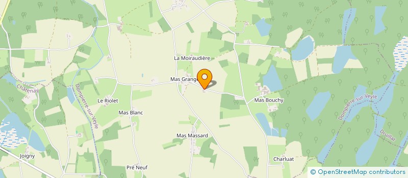 localisation de l'entreprise MADAME MIREILLE MILLERS à DOMPIERRE-SUR-VEYLE