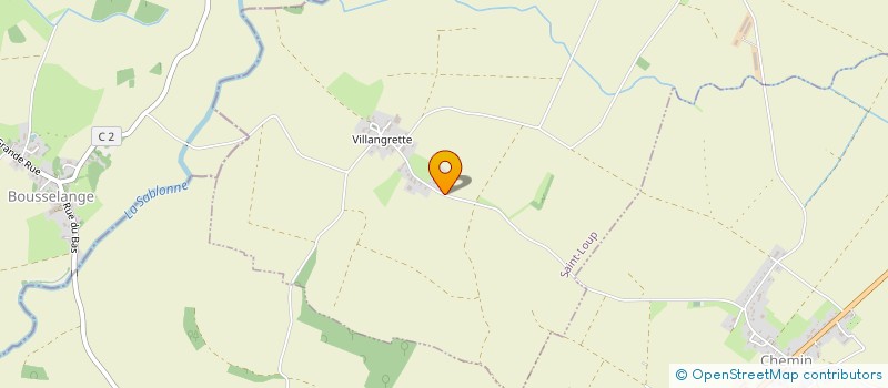 localisation de l'entreprise MADAME MIREILLE MILLOT  SAINT-LOUP