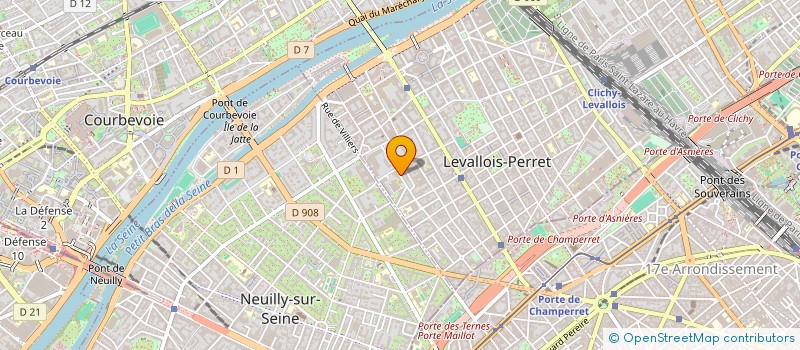 localisation de l'entreprise MADAME MIREILLE MOIMEAUX à LEVALLOIS-PERRET