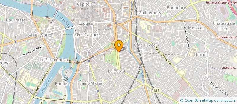 localisation de l'entreprise MADAME MIREILLE MONTELS à TOULOUSE