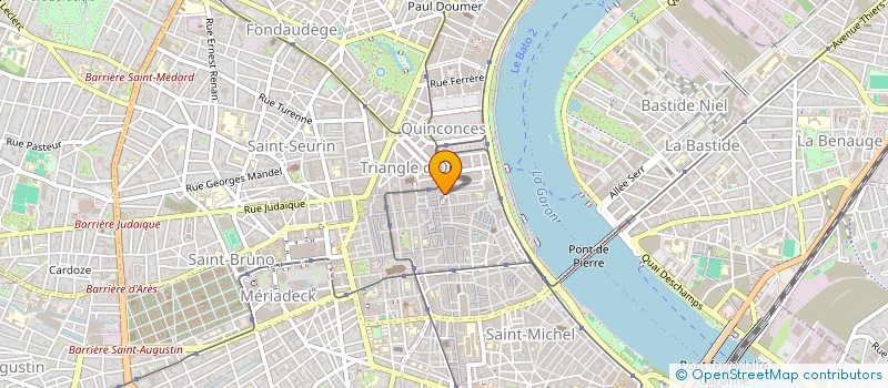 localisation de l'entreprise MADAME MIREILLE MORA  BORDEAUX