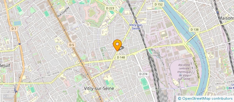 localisation de l'entreprise MADAME MIREILLE MOREIRA DAVEGA à VITRY-SUR-SEINE