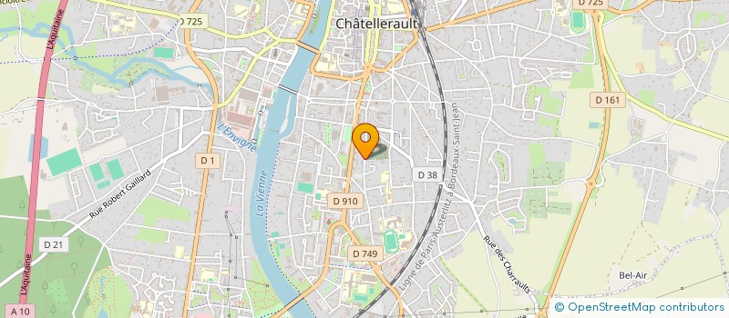 localisation de l'entreprise MADAME MIREILLE MORINEAU à CHATELLERAULT