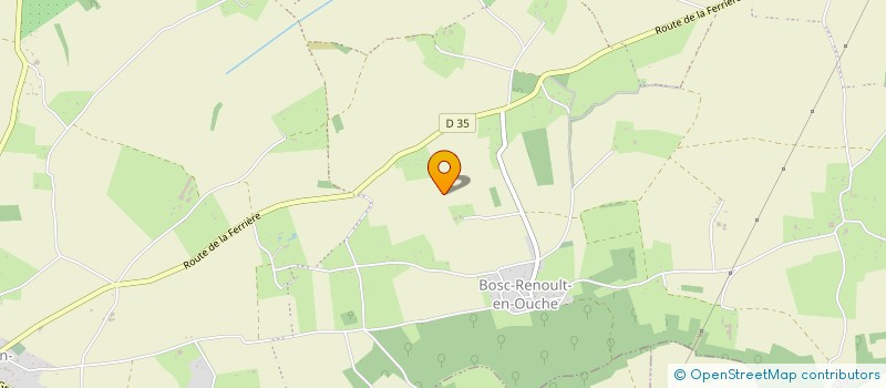 localisation de l'entreprise MADAME MIREILLE MOTIN  MESNIL-EN-OUCHE