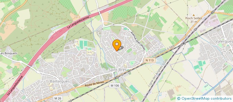 localisation de l'entreprise MADAME MIREILLE MOUREY  SAINT-BRES