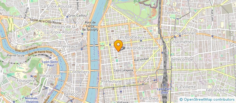 localisation de l'entreprise MADAME MIREILLE MOUYON à LYON