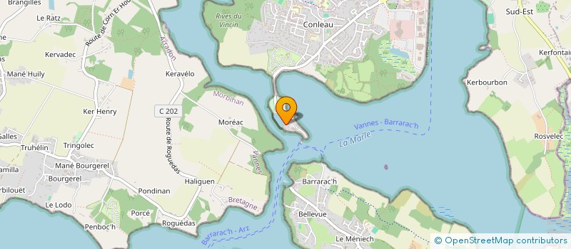 localisation de l'entreprise MADAME MIREILLE NGO JONG à VANNES
