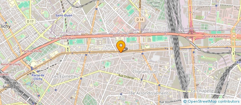 localisation de l'entreprise MADAME MIREILLE NSINGO MBIALI  PARIS