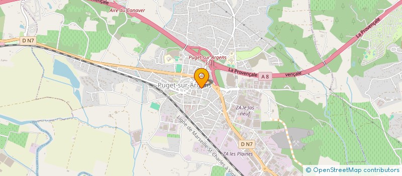 localisation de l'entreprise MADAME MIREILLE OLIVE à PUGET-SUR-ARGENS