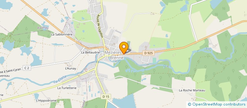 localisation de l'entreprise MADAME MIREILLE OORLYNCK à MEZIERES-EN-BRENNE