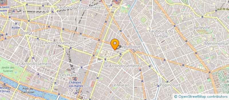 localisation de l'entreprise MADAME MIREILLE PACQUET  PARIS