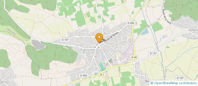 localisation de l'entreprise MADAME MIREILLE PANAZZA à CALVISSON