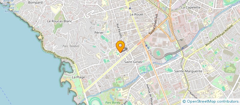 localisation de l'entreprise MADAME MIREILLE PANOSSIAN à MARSEILLE