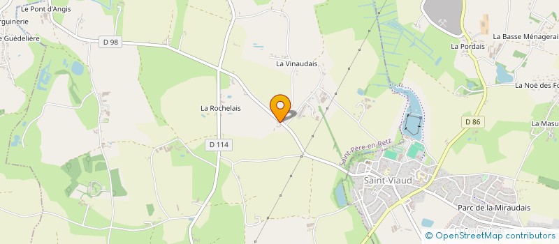 localisation de l'entreprise MADAME MIREILLE PAYRAUDEAU  SAINT-PERE-EN-RETZ