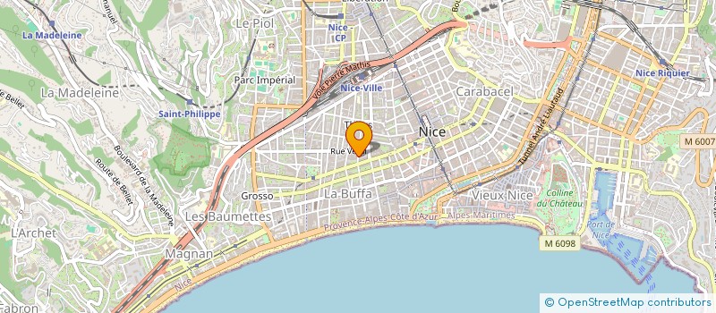 localisation de l'entreprise MADAME MIREILLE PENSA  NICE