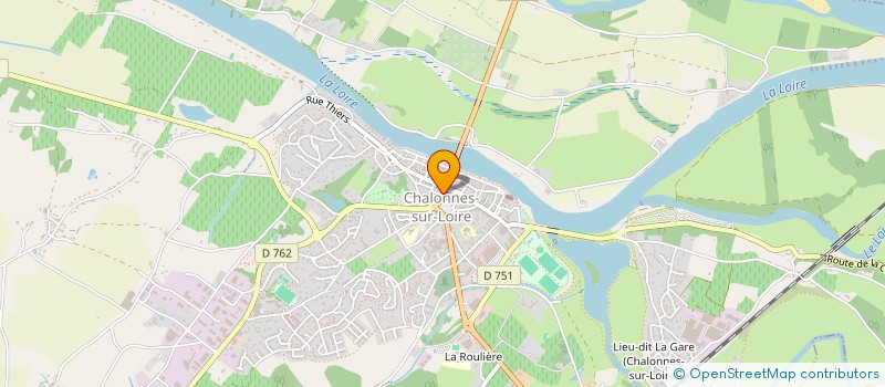 localisation de l'entreprise MADAME MIREILLE PETIT à CHALONNES-SUR-LOIRE