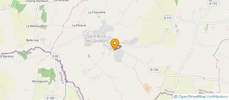 localisation de l'entreprise MADAME MIREILLE PIGEON à SAINT-BRICE-DE-LANDELLES