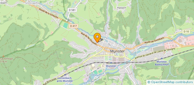 localisation de l'entreprise MADAME MIREILLE PREIS  MUNSTER