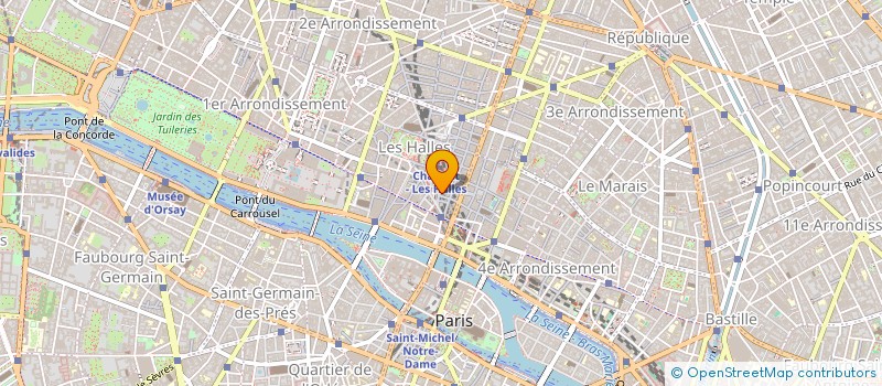 localisation de l'entreprise MADAME MIREILLE RAUZADA  PARIS