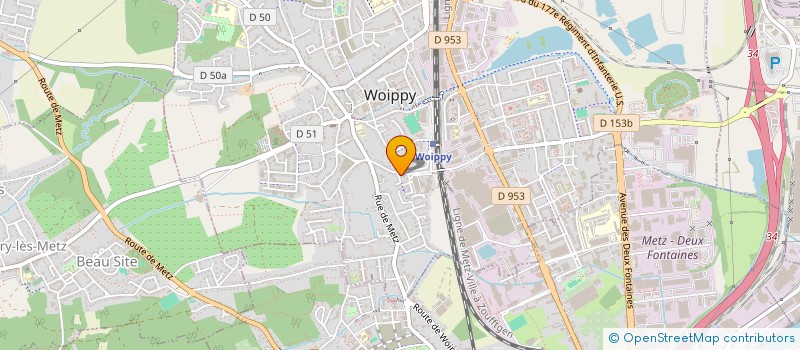 localisation de l'entreprise MADAME MIREILLE REMIATTE  WOIPPY