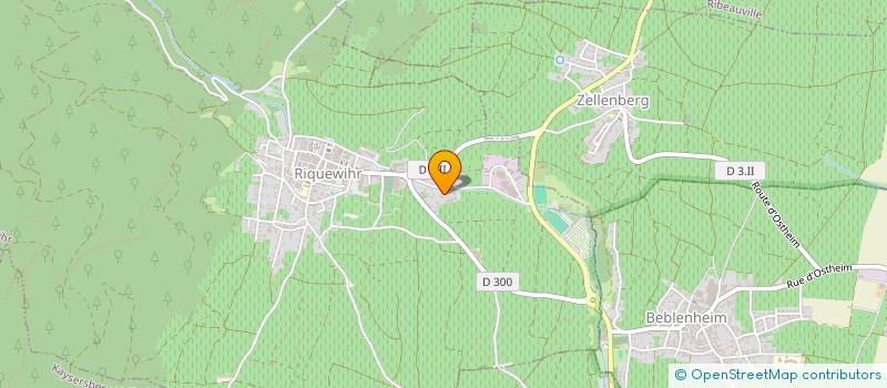 localisation de l'entreprise MADAME MIREILLE RUDI  RIQUEWIHR