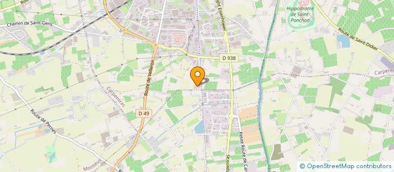 localisation de l'entreprise MADAME MIREILLE SALES GARCIA  CARPENTRAS