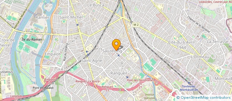 localisation de l'entreprise MADAME MIREILLE SAUVIAC à TOULOUSE