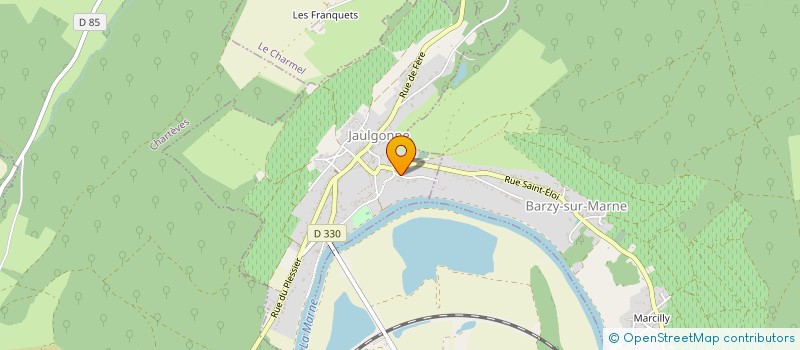 localisation de l'entreprise MADAME MIREILLE SAVART  TRELOU SUR MARNE